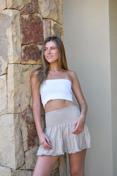 STRAPLESS BLANCO