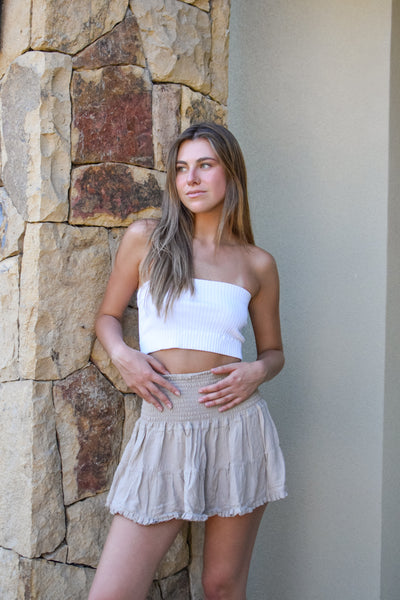 STRAPLESS BLANCO