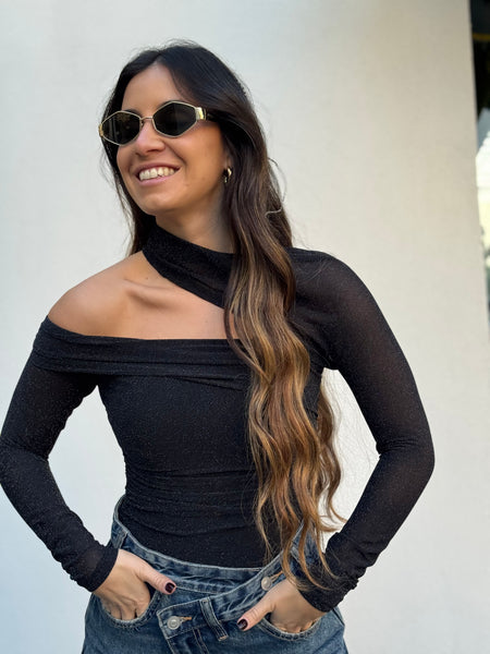 BODY ILARIA NEGRO BRILLOS