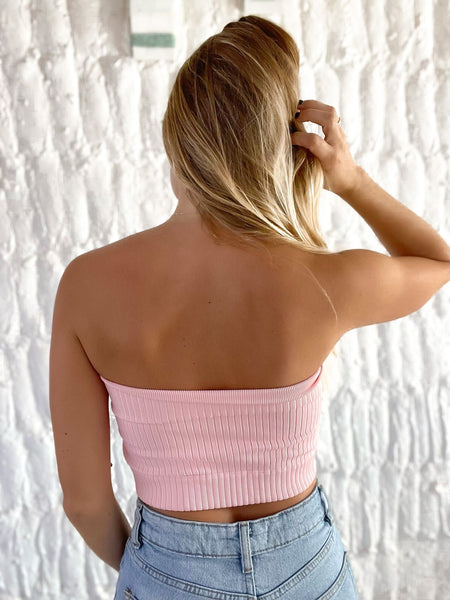 STRAPLESS ROSADO