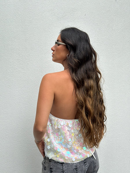 TOP GRECIA LENTEJUELAS