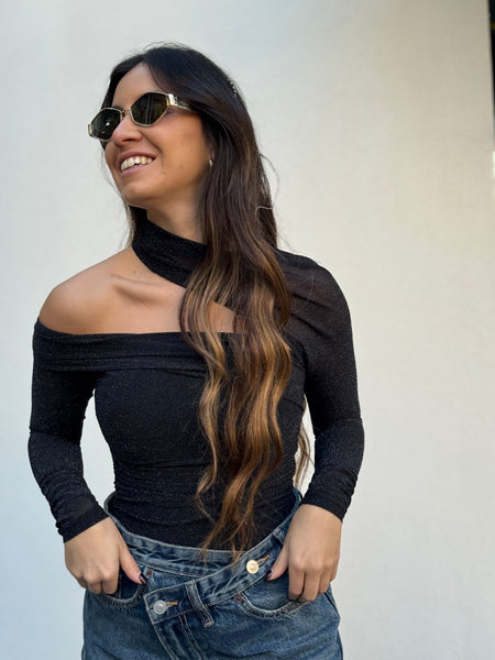 BODY ILARIA NEGRO BRILLOS