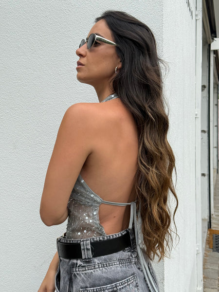 TOP LENTEJUELAS MINI