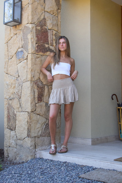 STRAPLESS BLANCO