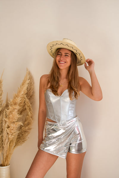 CORSET SILVER