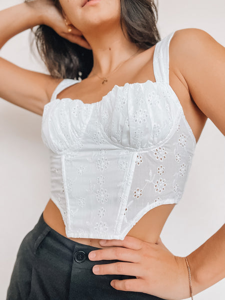 CORSET MYKONOS BLANCO